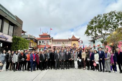 Southern California Overseas Chinese associations commemorate the history of Dr. Sun Yat-sen